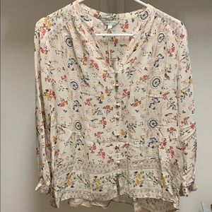 Lucky brand blouse NWT